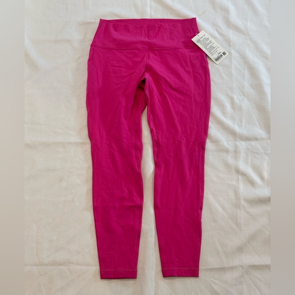 Lululemon Align HR Pant 28” Size 12 NWT Sonic Pink - Picture 4 of 4
